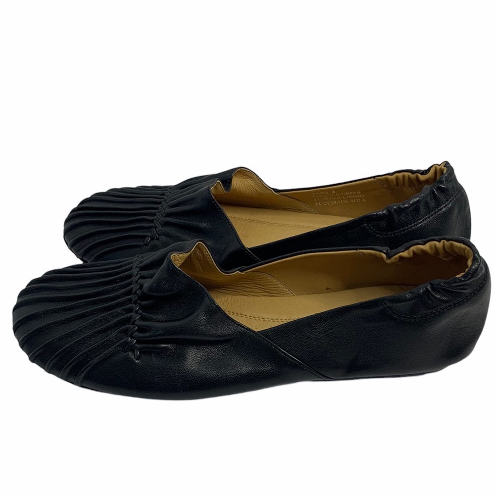 NWOT Chocolat Blu Size 9 Cam 2 Leather Ballet Flats